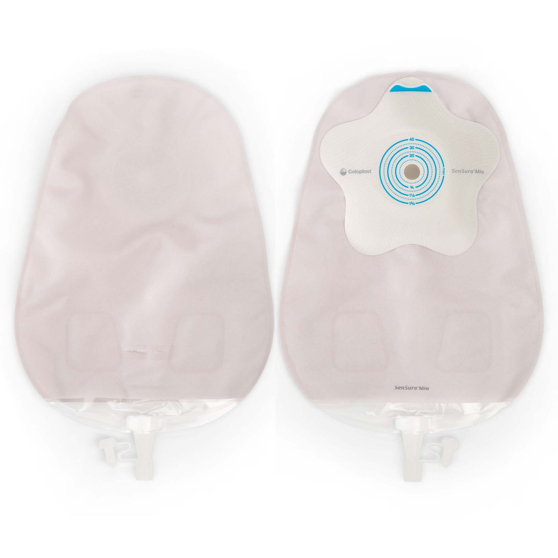 SenSura Mio Convex Flip 1-Piece Opaque Urostomy Pouch, 10 – 40mm Stomas