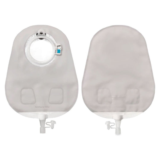 SenSura Mio Click Two-Piece Drainable Opaque Urostomy Pouch, Maxi Length, 50 mm Stoma