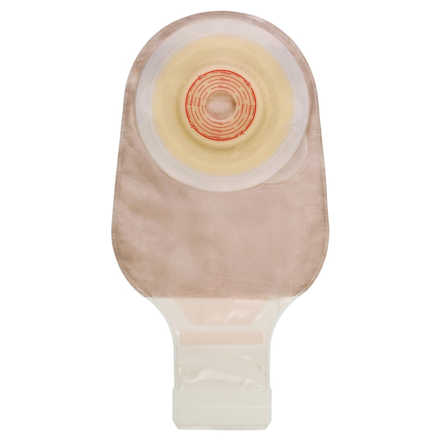 Esteem™+ One Piece Opaque Ostomy Pouch, Cut to Fit Stomas 15 – 40 mm