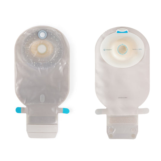 SenSura Mio Convex Light 1-Piece Transparent Ostomy Pouch, 25 mm Stoma