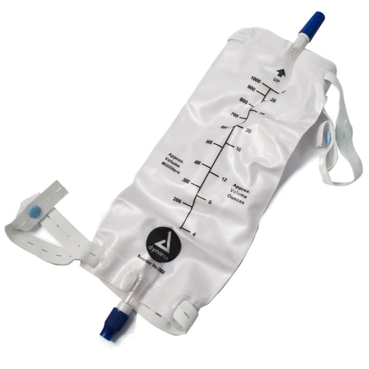 dynarex Urinary Leg Bag, 1000 mL