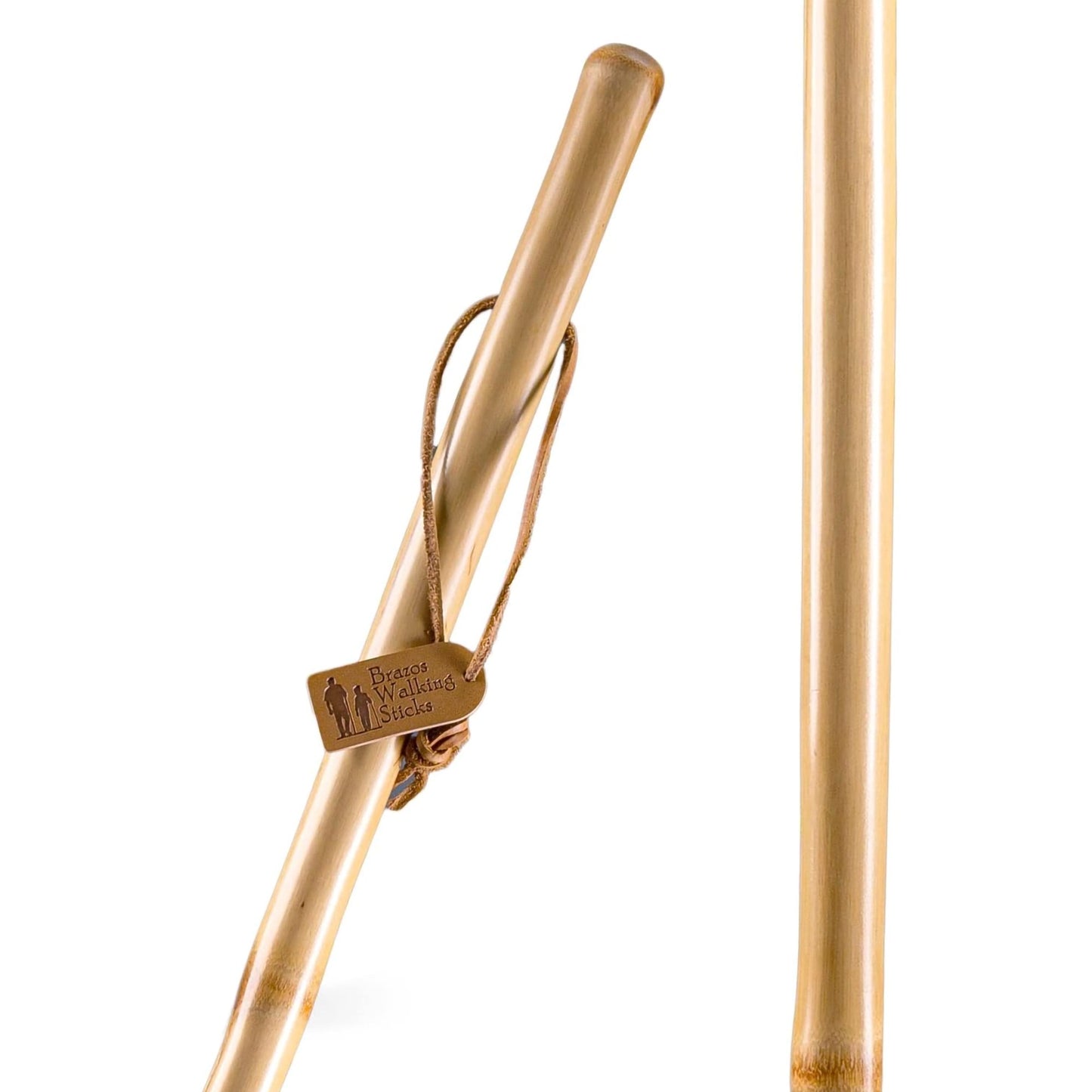 Brazos™ Iron Bamboo Rustic Walking Stick, 55 Inch Height