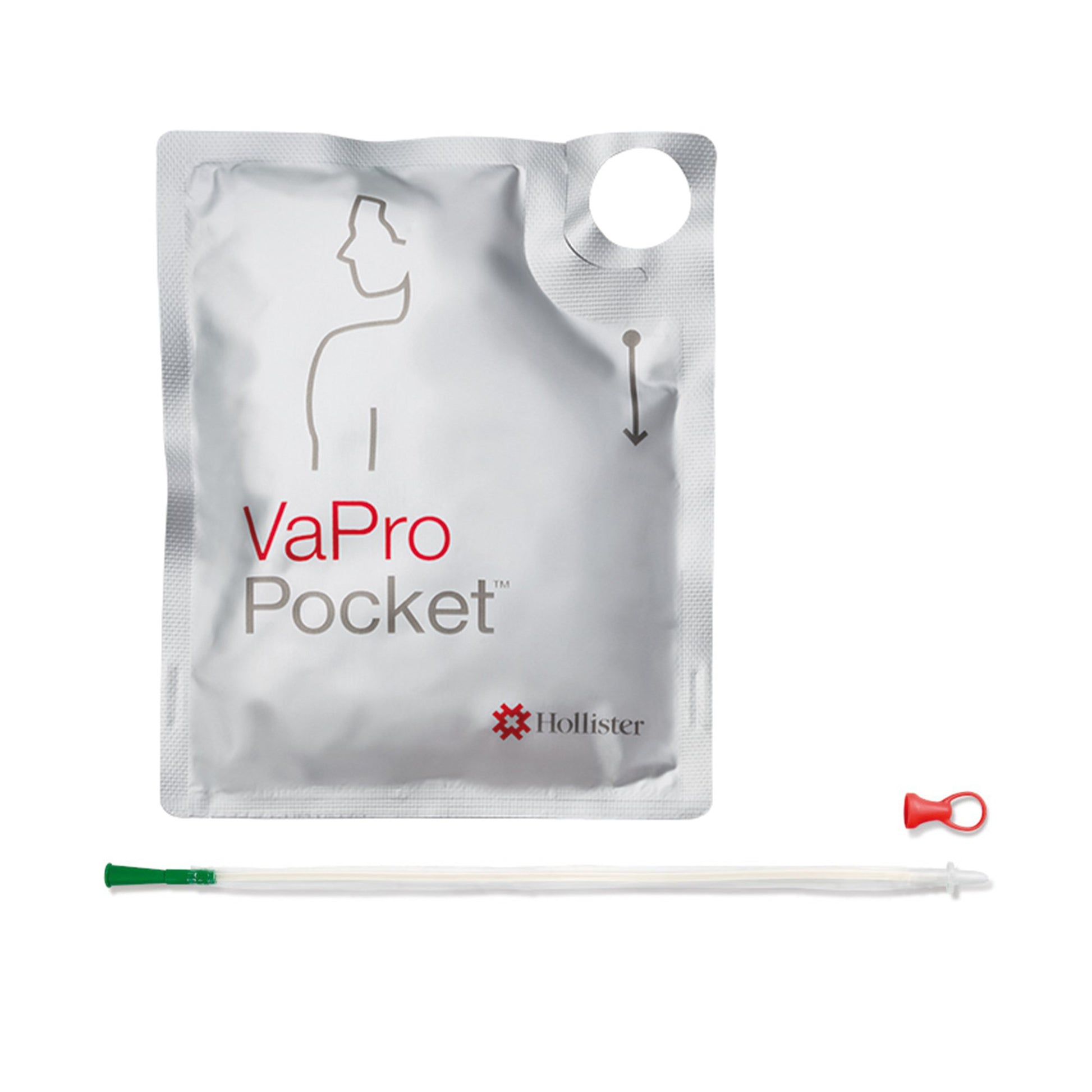 VaPro™ Plus TouchFree Urethral Catheter, Male, 14 Fr.