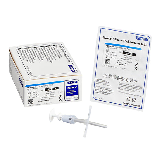 Bivona FlexTend™ Plus Pediatric Tracheostomy Tube, Size 2.5
