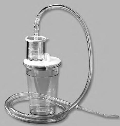 Suction Canister SafeTouch Snap-On Lid
