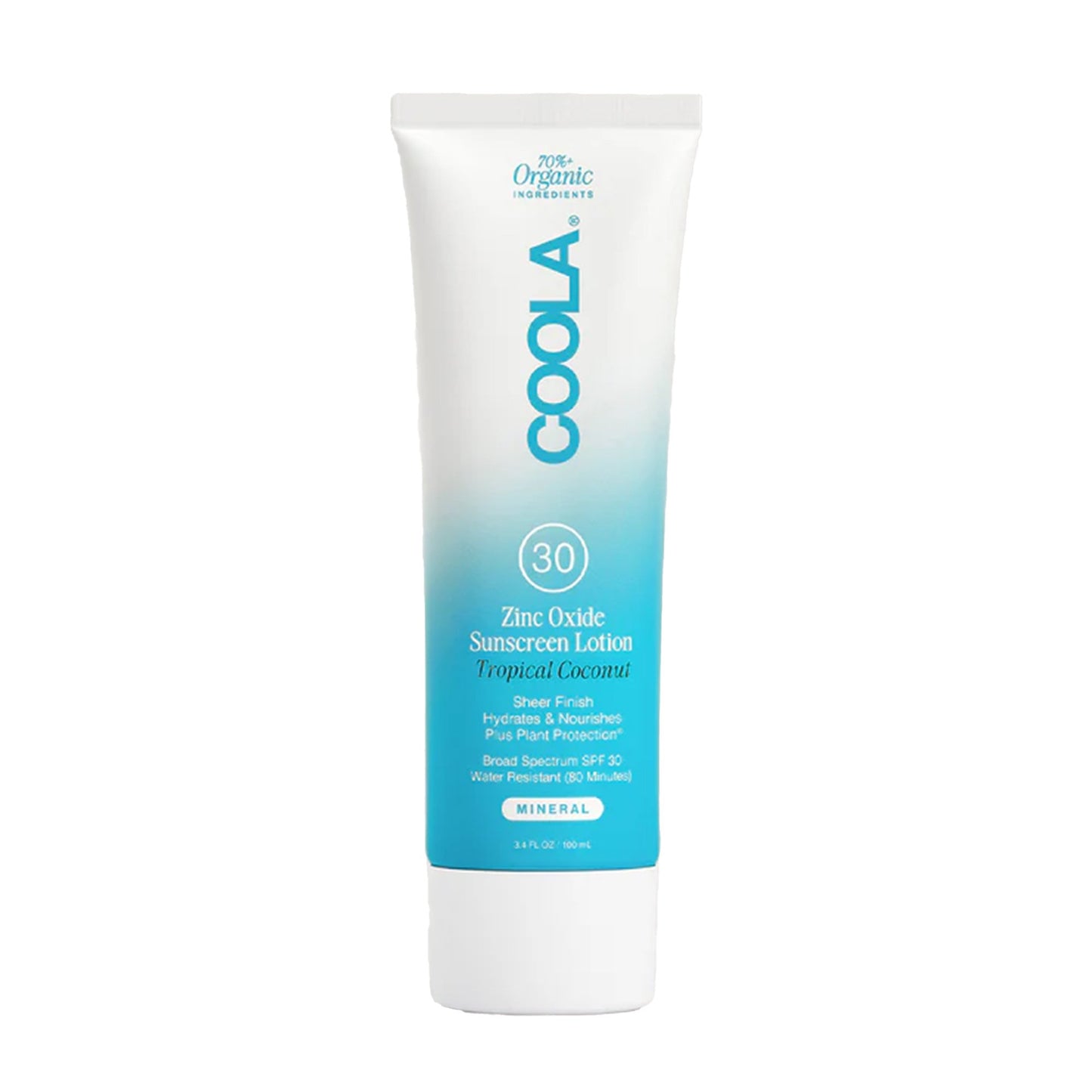 Sunscreen COOLA SPF 30 Lotion 3.4 oz. Tube