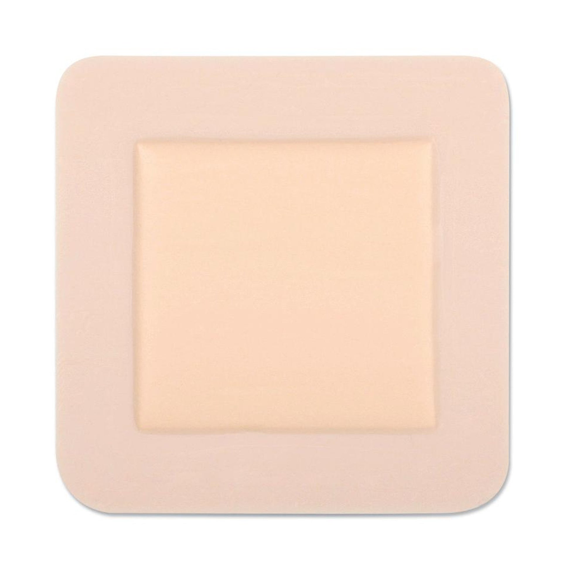Optifoam Adhesive with Border Foam Dressing, 4 x 4 Inch
