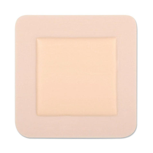 Optifoam Adhesive with Border Foam Dressing, 4 x 4 Inch