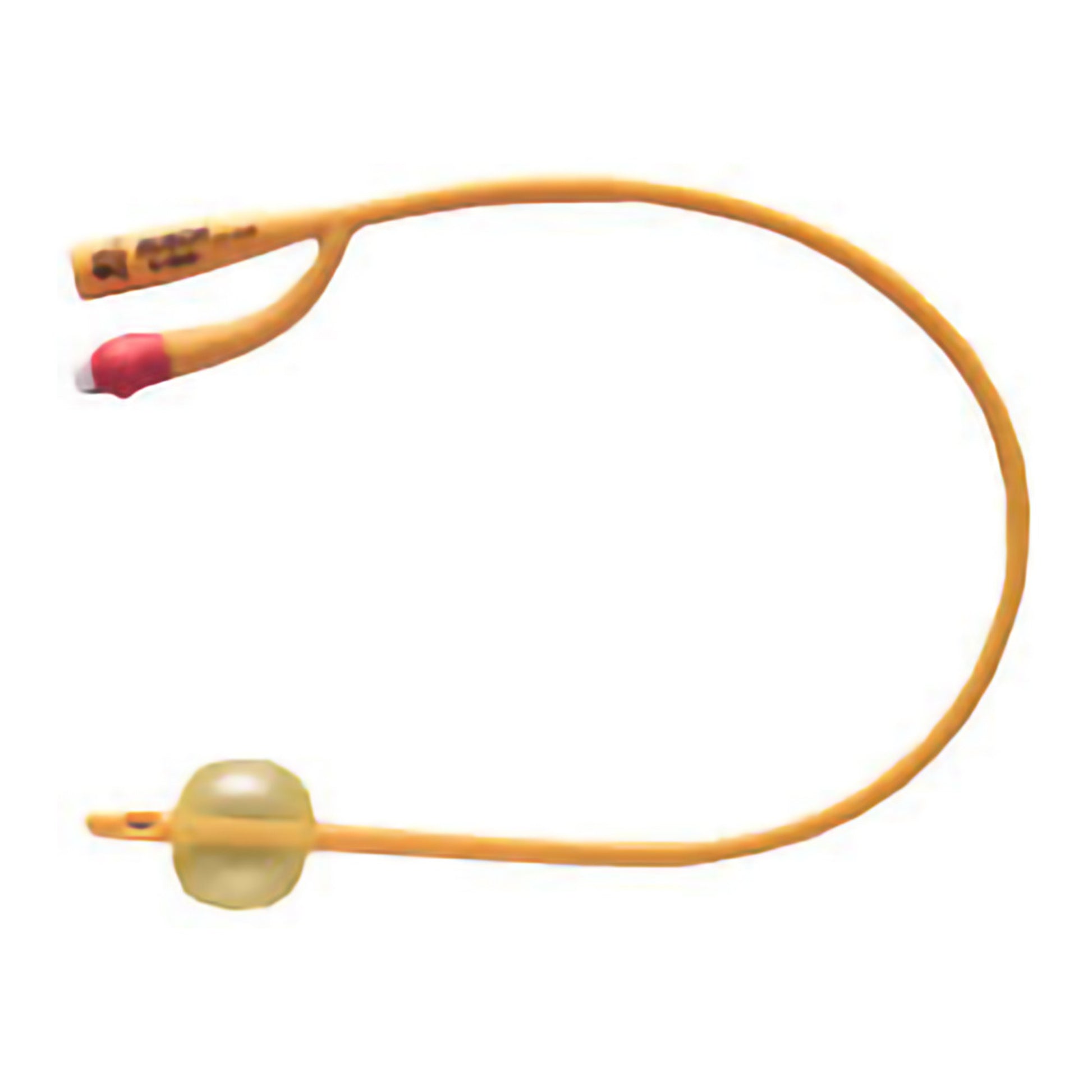 Rüsch Gold Foley Catheter, 14 Fr., 5cc, Straight Tip