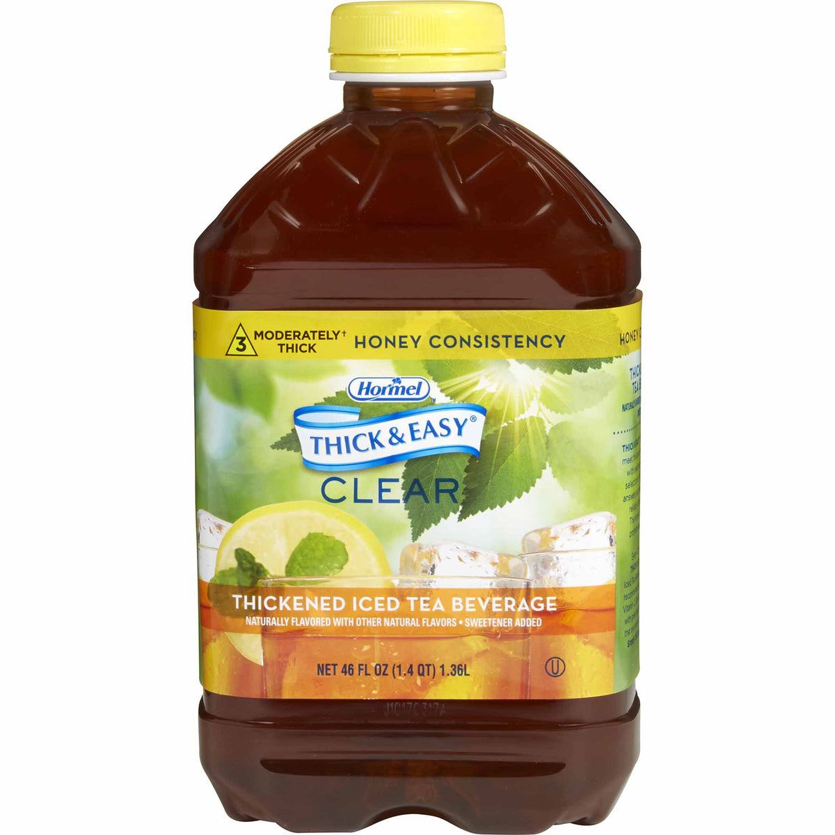 Thick & Easy Clear Honey Consistency Iced Tea Thickened Beverage, 46-o ...