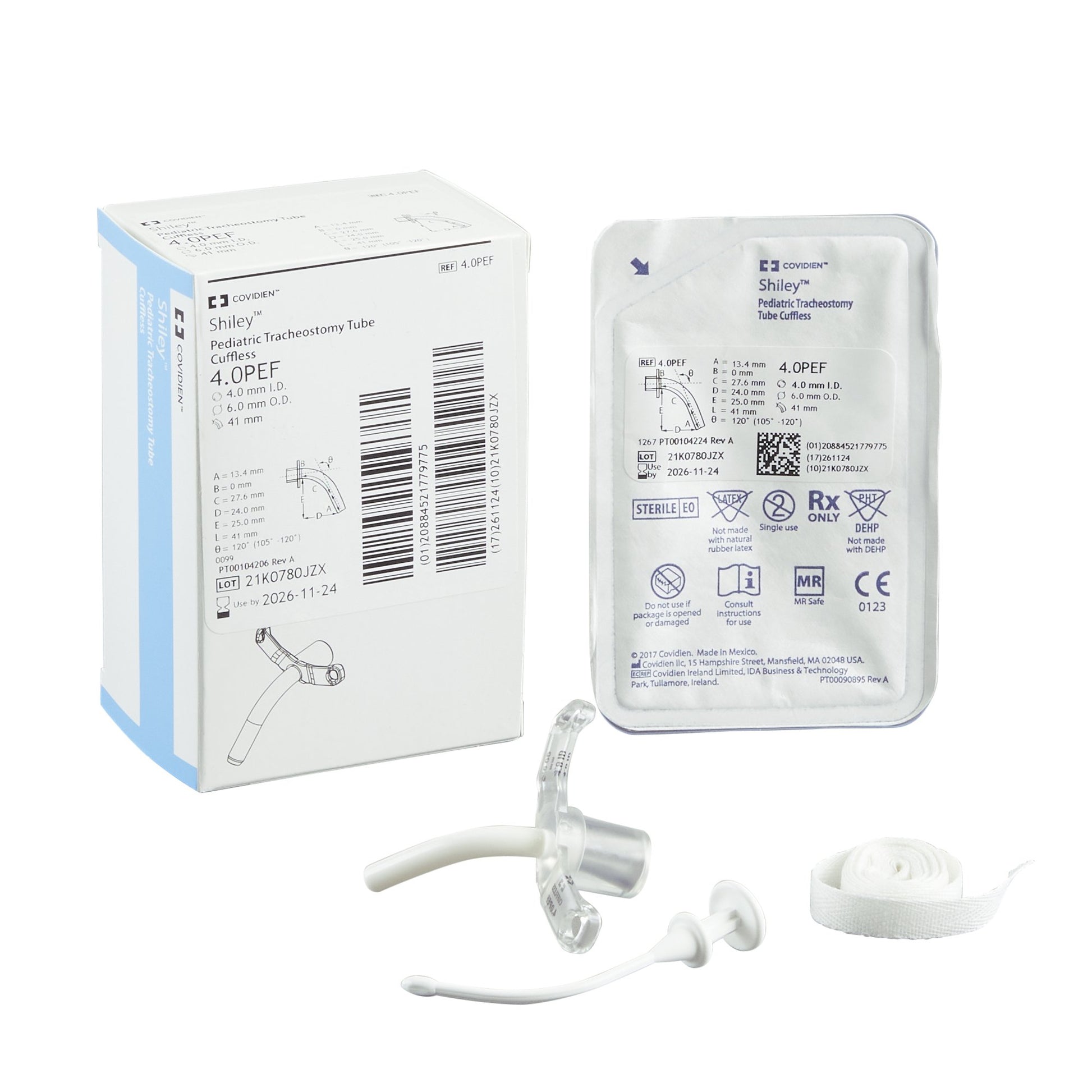 Uncuffed Tracheostomy Tube Shiley™ Pediatric