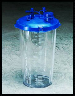 Medi-Vac Guardian™ Suction Canister, 2000 mL