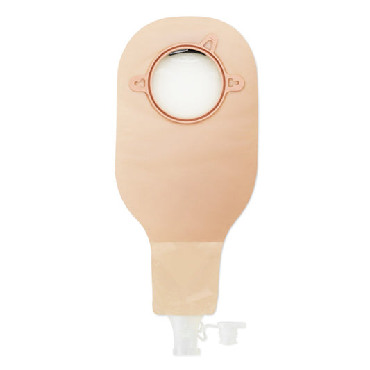 New Image™ Two-Piece High Output Ostomy Pouch, 70mm Flange, Blue Match