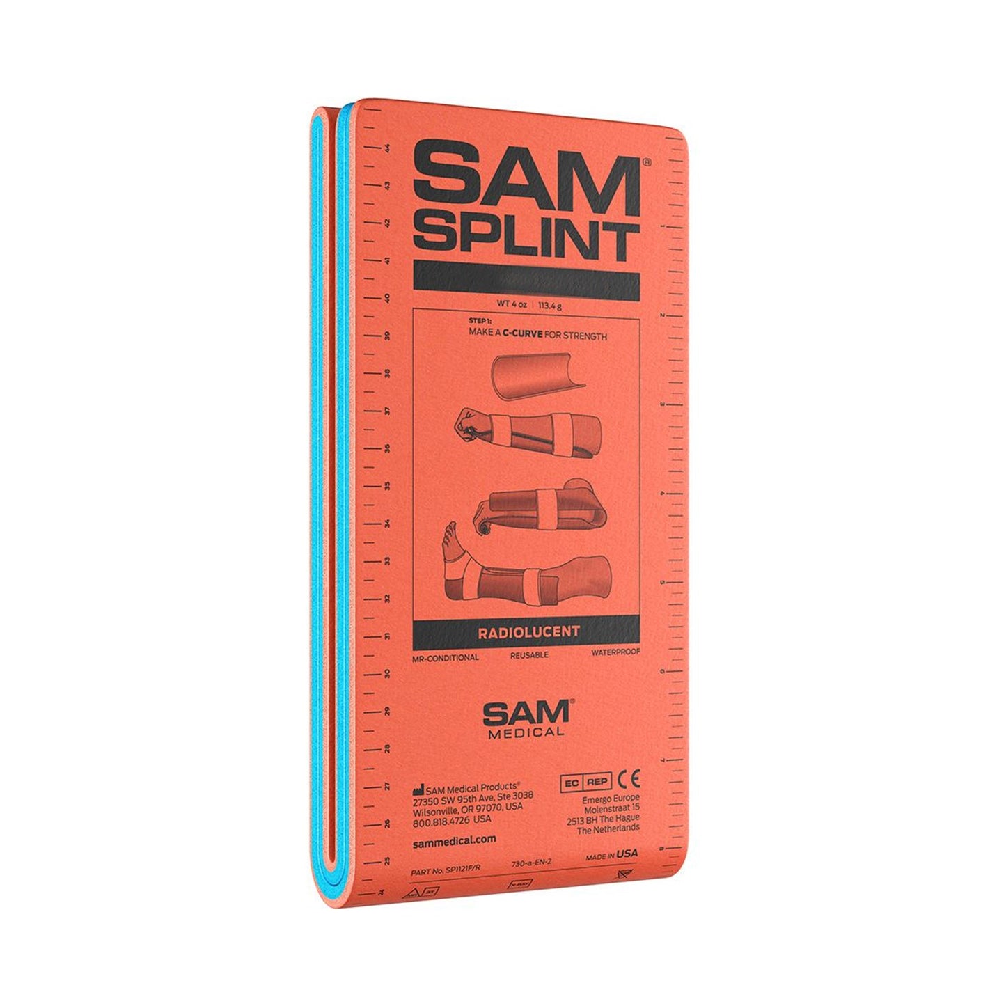 Sam Arm Splint, 4.5 Inch x 1 Yard