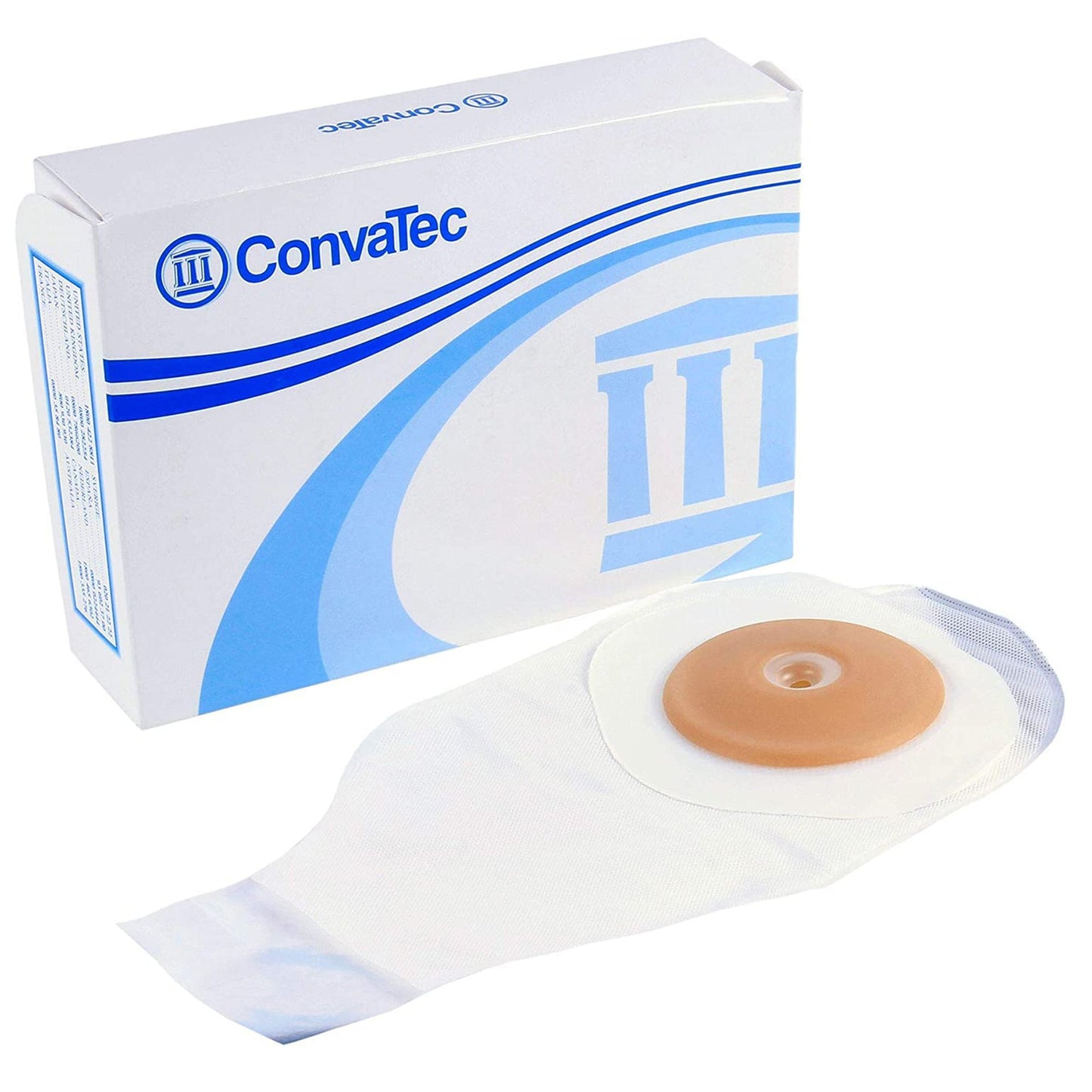 ActiveLife One-Piece Transparent Colostomy Pouch, Pre-cut to Fit 25mm Stomas