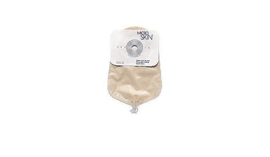 One-Piece Clear Urostomy Pouch, 9 Inch Length, Up to 1½ Inch Stoma