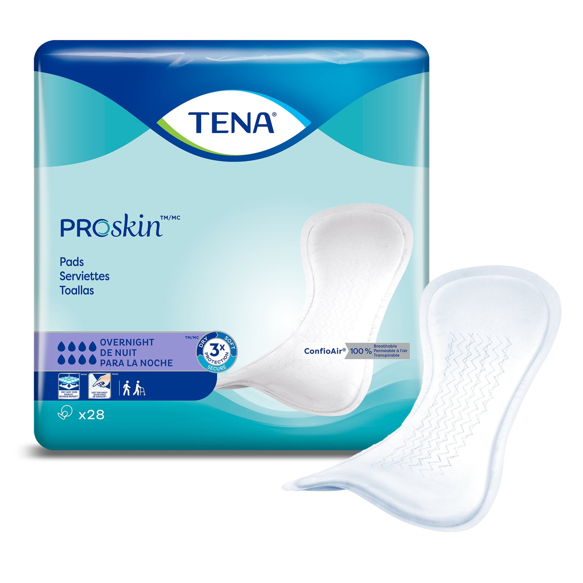 Tena ProSkin™ Overnight Incontinence Pads