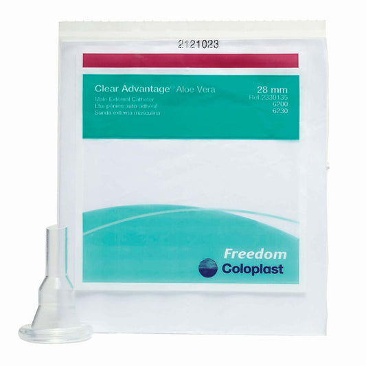 Coloplast Freedom Clear SS Male External Catheter, Large
