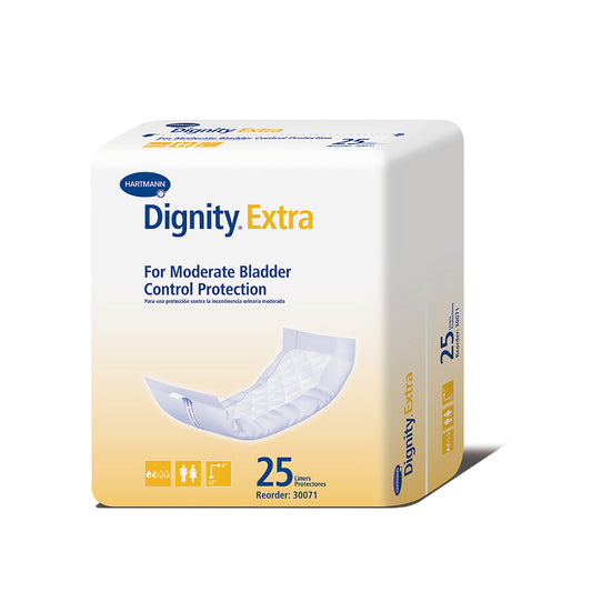 Dignity Extra™ For Moderate Incontinence Liner, 12-Inch Length