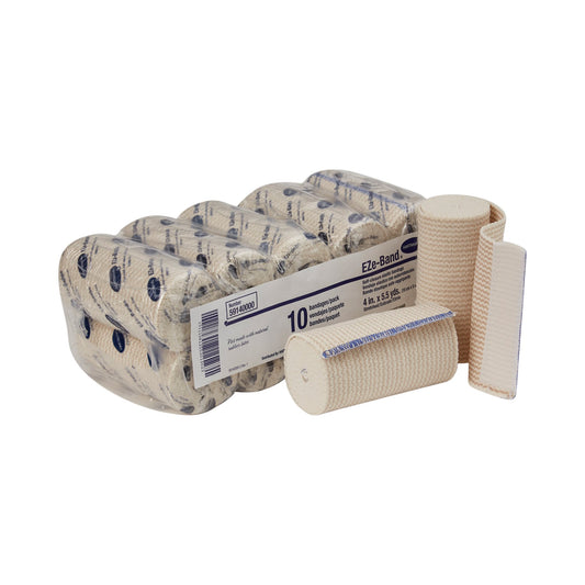 EZe-Band LF Double hook-and-loop closure Elastic Bandage, 4 Inch x 5-1/2 Yard