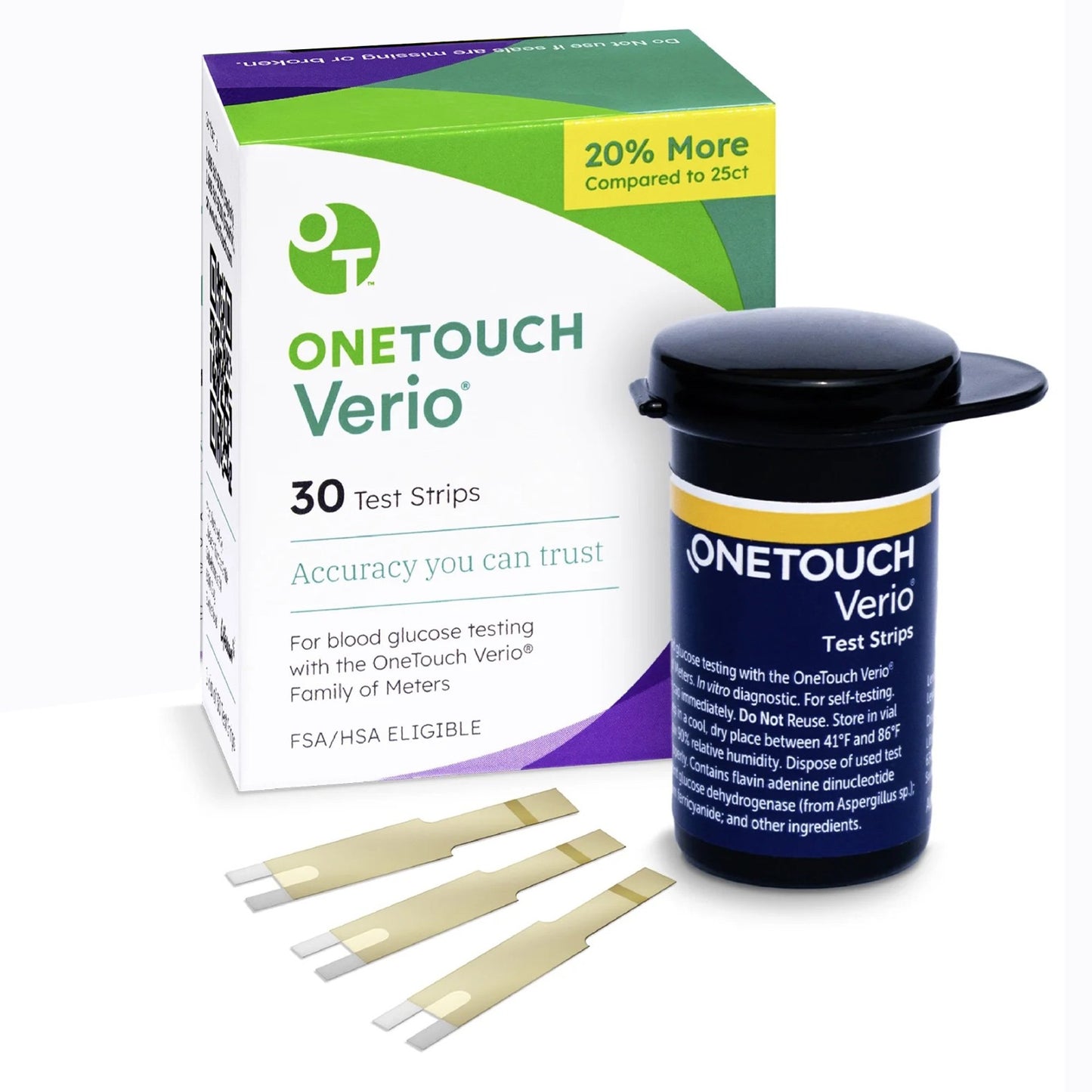 OneTouch Verio Flex Blood Glucose Test Strips