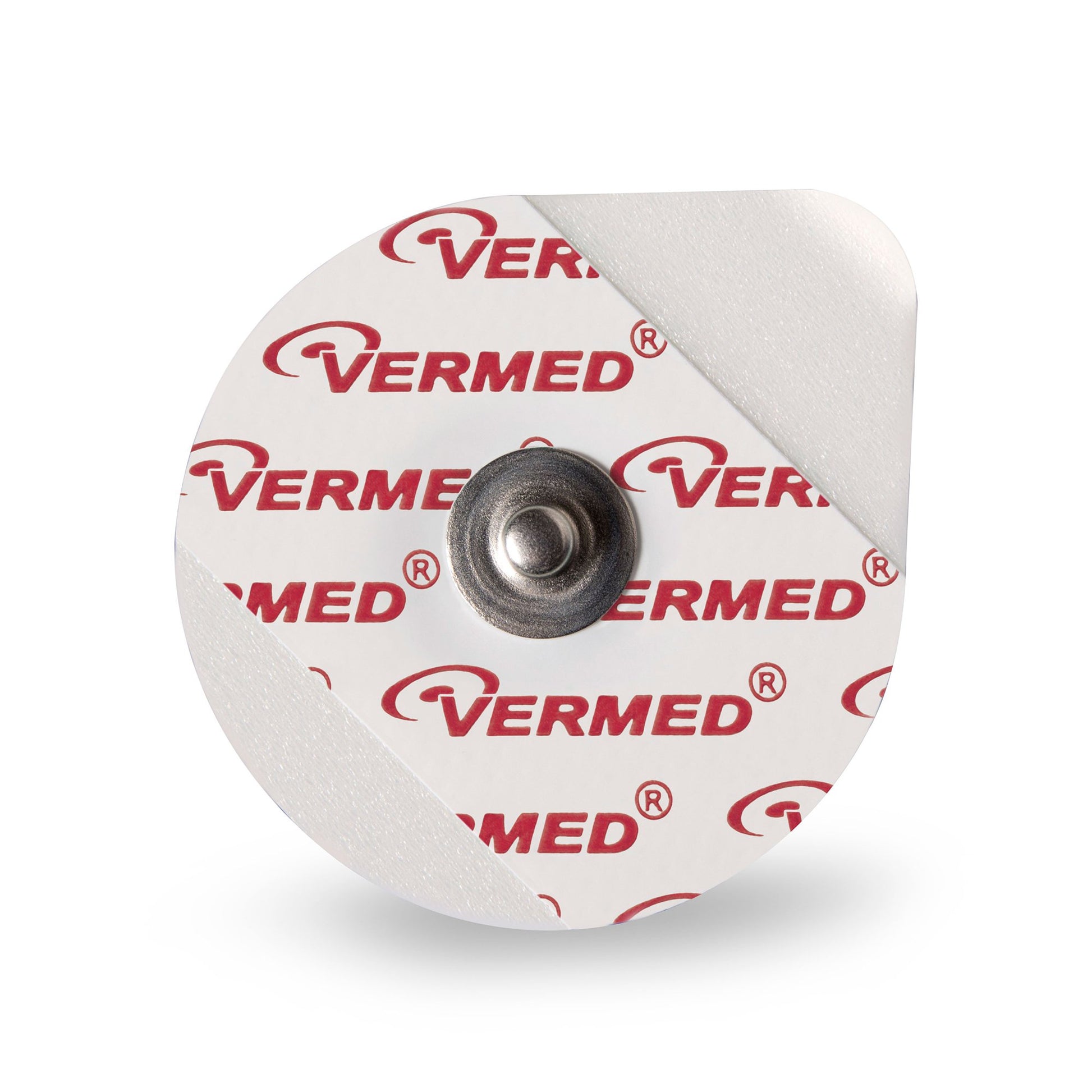 ECG Stress Electrode Performance Plus Snap Connector Foam Backing Adult Non-Radiolucent 60 per Pack