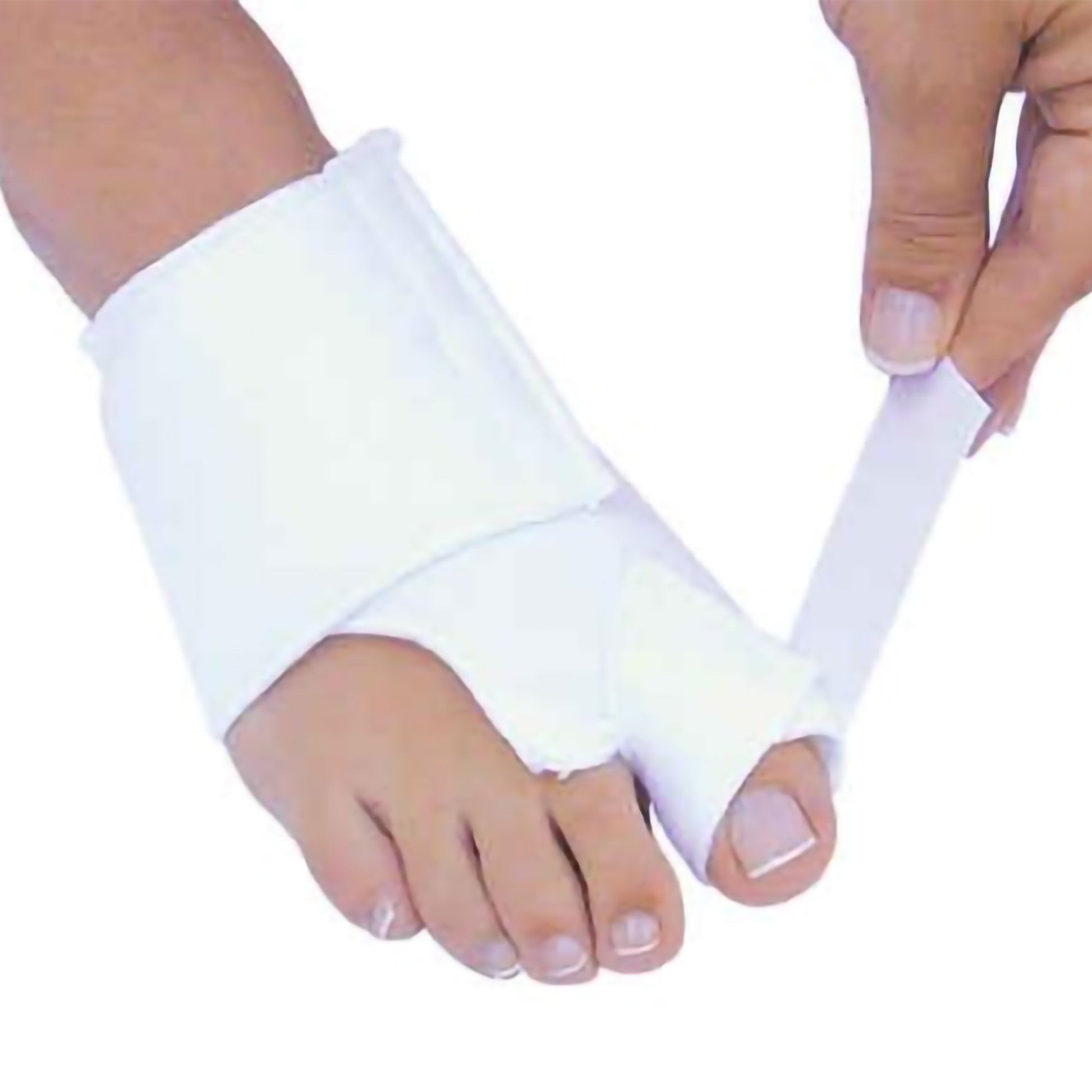 Toe Splint Hallux Valgus SoftSplint™ Large Hook and Loop Closure Left Foot