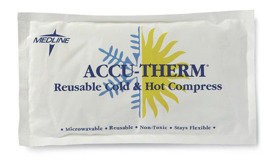 Hot / Cold Pack Accu-Therm General Purpose 5 X 10 Inch Poly / Nylon / Gel Reusable