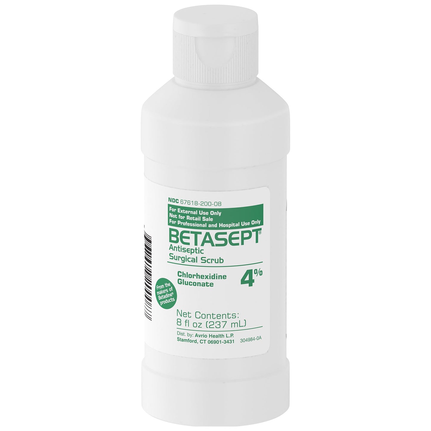Surgical Scrub Solution Betasept 8 oz. Bottle 4% Strength CHG (Chlorhexidine Gluconate) NonSterile