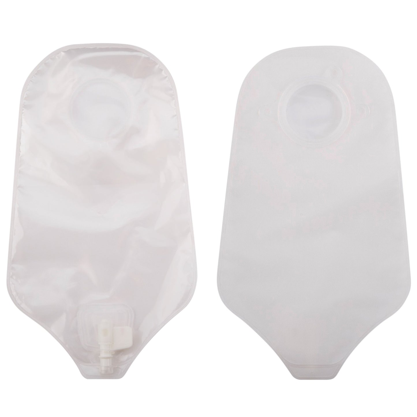 Sur-Fit Natura Two-Piece Transparent Urostomy Pouch, 1 Inch Flange