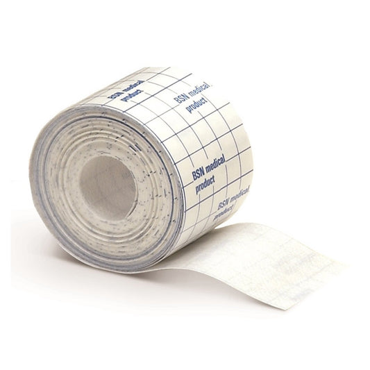 Cover-Roll Stretch Dressing Retention Tape with Liner, 2 Inch x 2 Yard, White