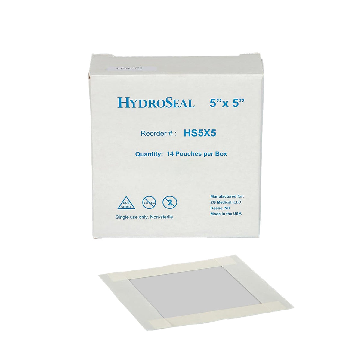 HydroSeal IV Site Barrier Protector, 5 x 5 Inch – SurfMed