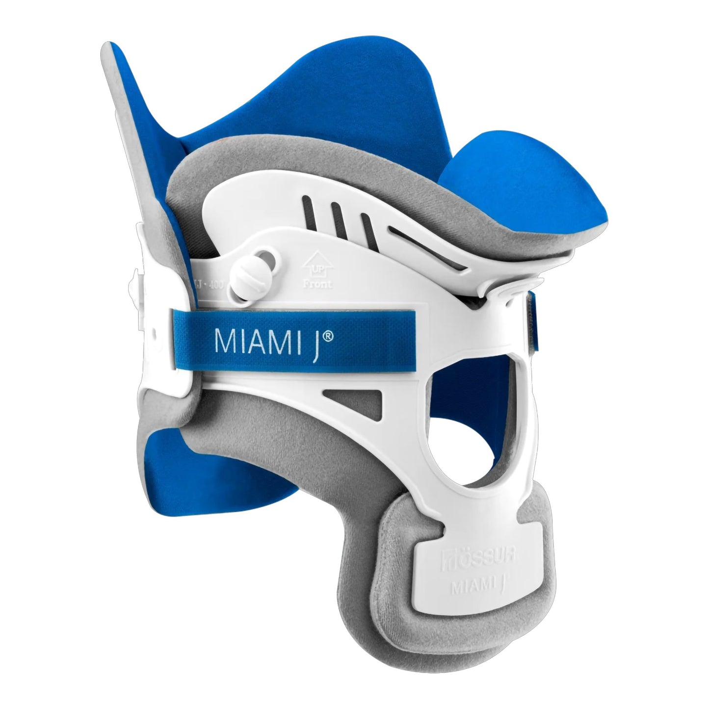 Ossur Miami J Rigid Cervical Collar with Replacement Pads, Regular Size