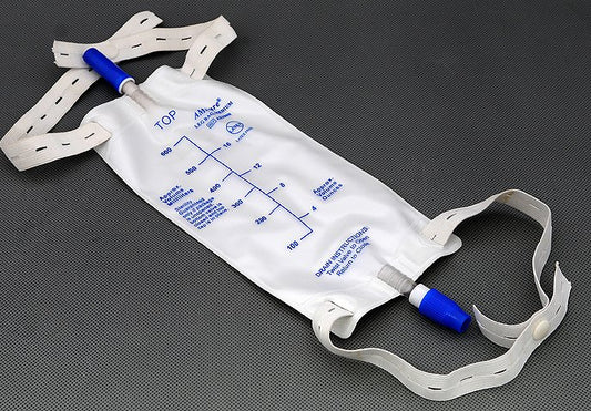 AMSure Urinary Leg Bag With Comfort Strap, 900 mL