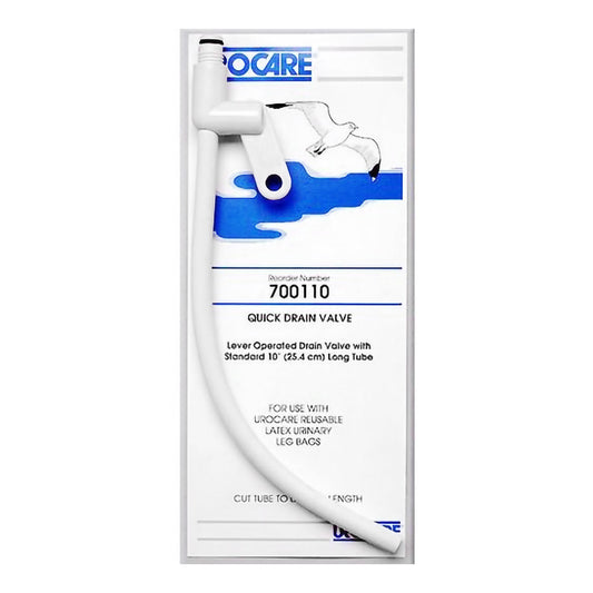 Urocare Quick Drain Valve™ Long DrainTube