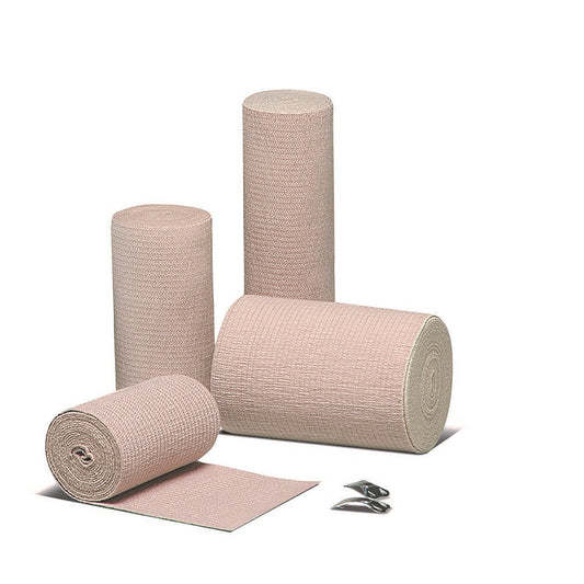 Econo-Wrap LF Clip Detached Closure Elastic Bandage, 3 Inch x 4-1/2 Yard