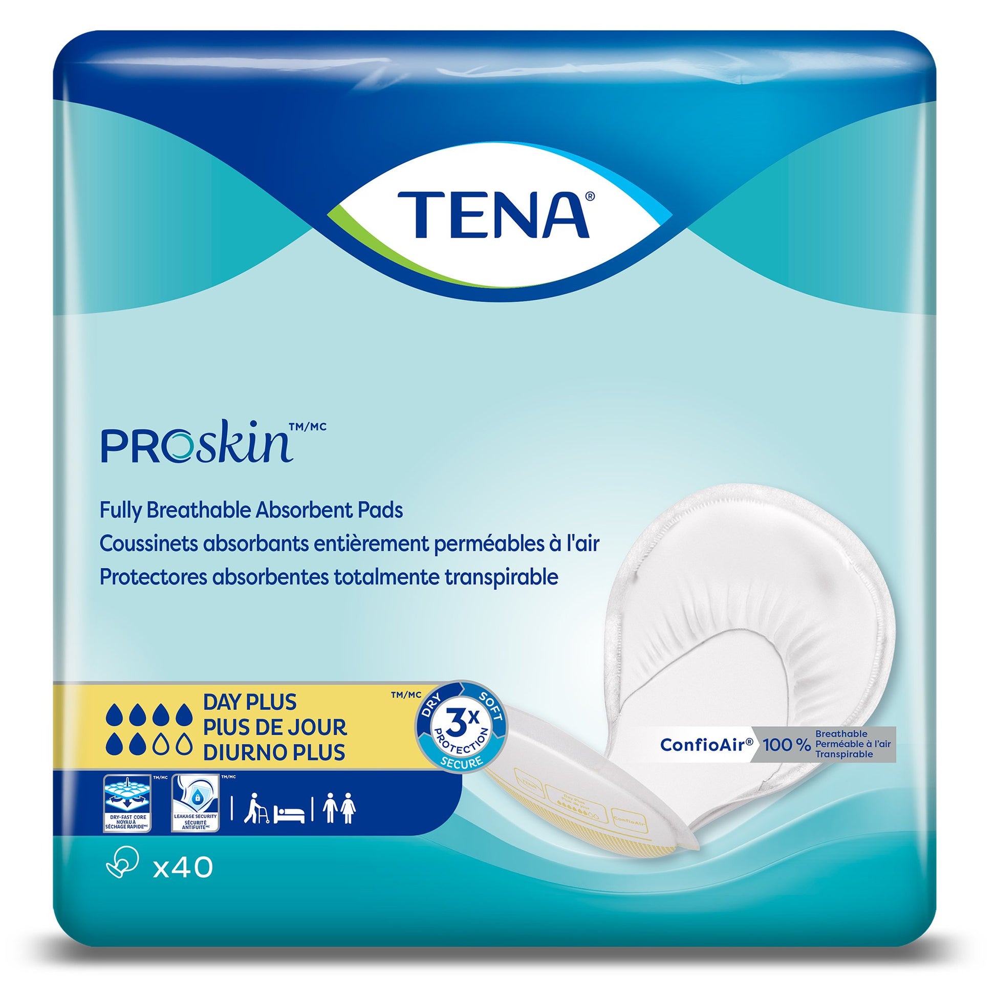 Tena Day Plus™ Fully Breathable Absorbent Incontinence Pad