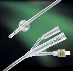 Lubri-Sil Foley Catheter, 16 Fr., Medium, 5 cc, Three Way