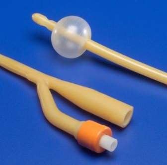 Ultramer™ Foley Catheter, 18 Fr., 30 cc, Three Way