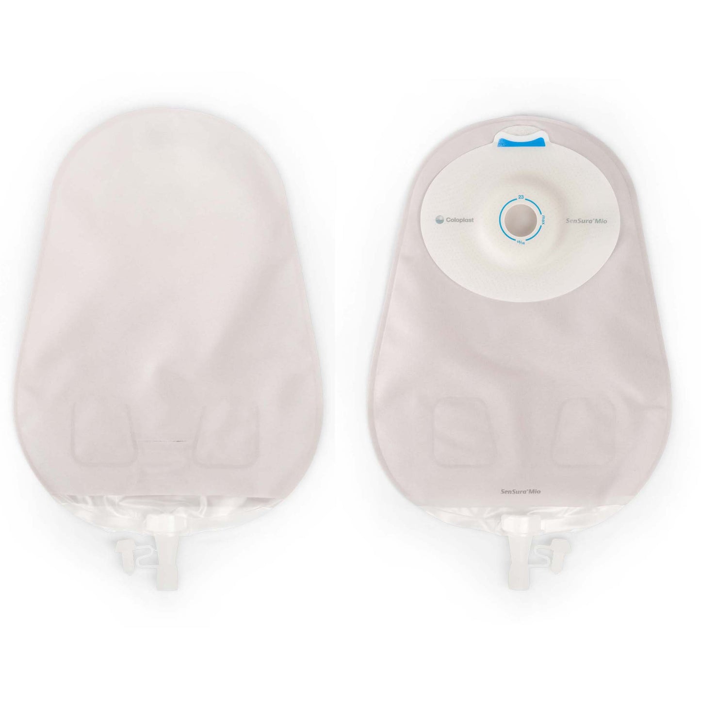 SenSura Mio Convex Light 1-Piece Opaque Urostomy Pouch, 28-mm Stoma
