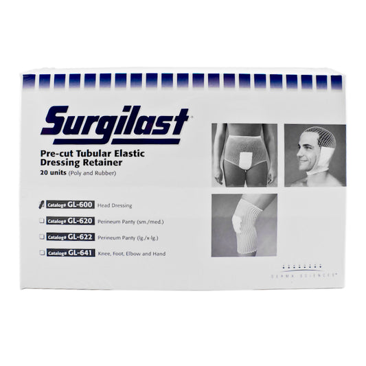 Surgilast Pre-Cut Elastic Net Retainer Dressing for Heads