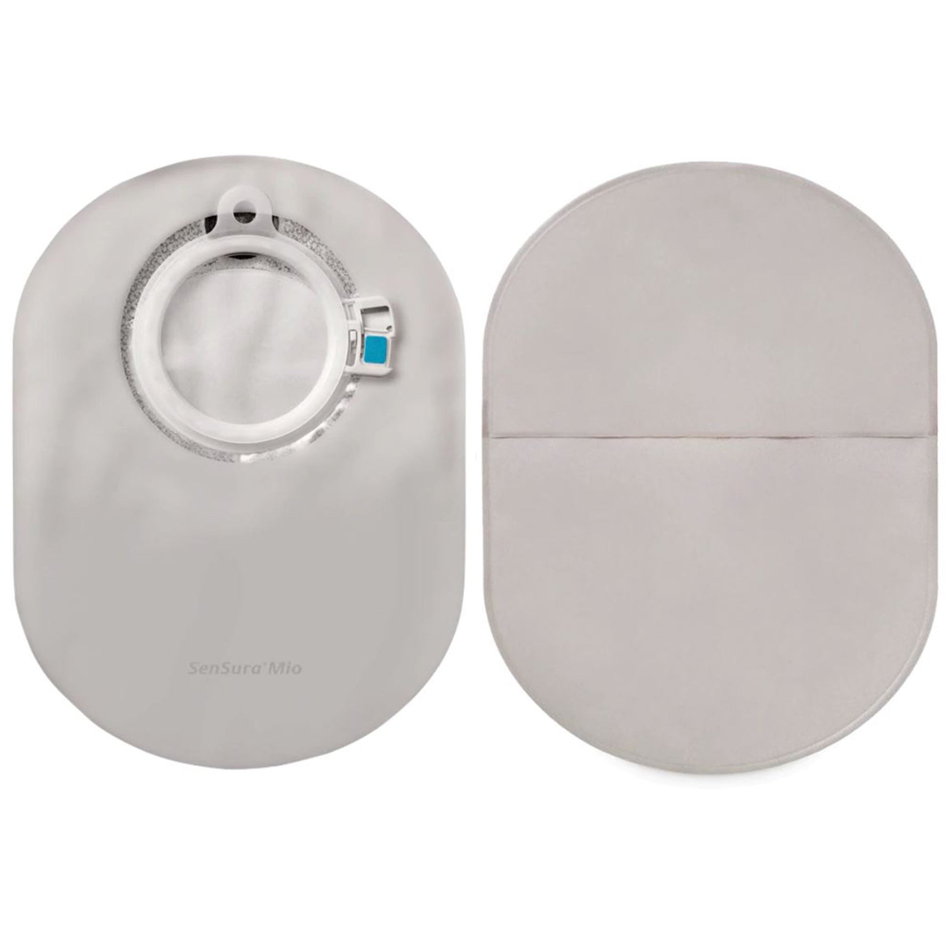 SenSura Mio Click 2-Piece Opaque Ostomy Pouch, Blue Match