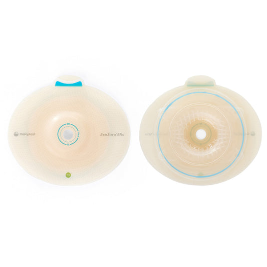 SenSura Mio Flex Convex Light Ostomy Barrier, Trim to Fit 15 – 30 mm, Red Match