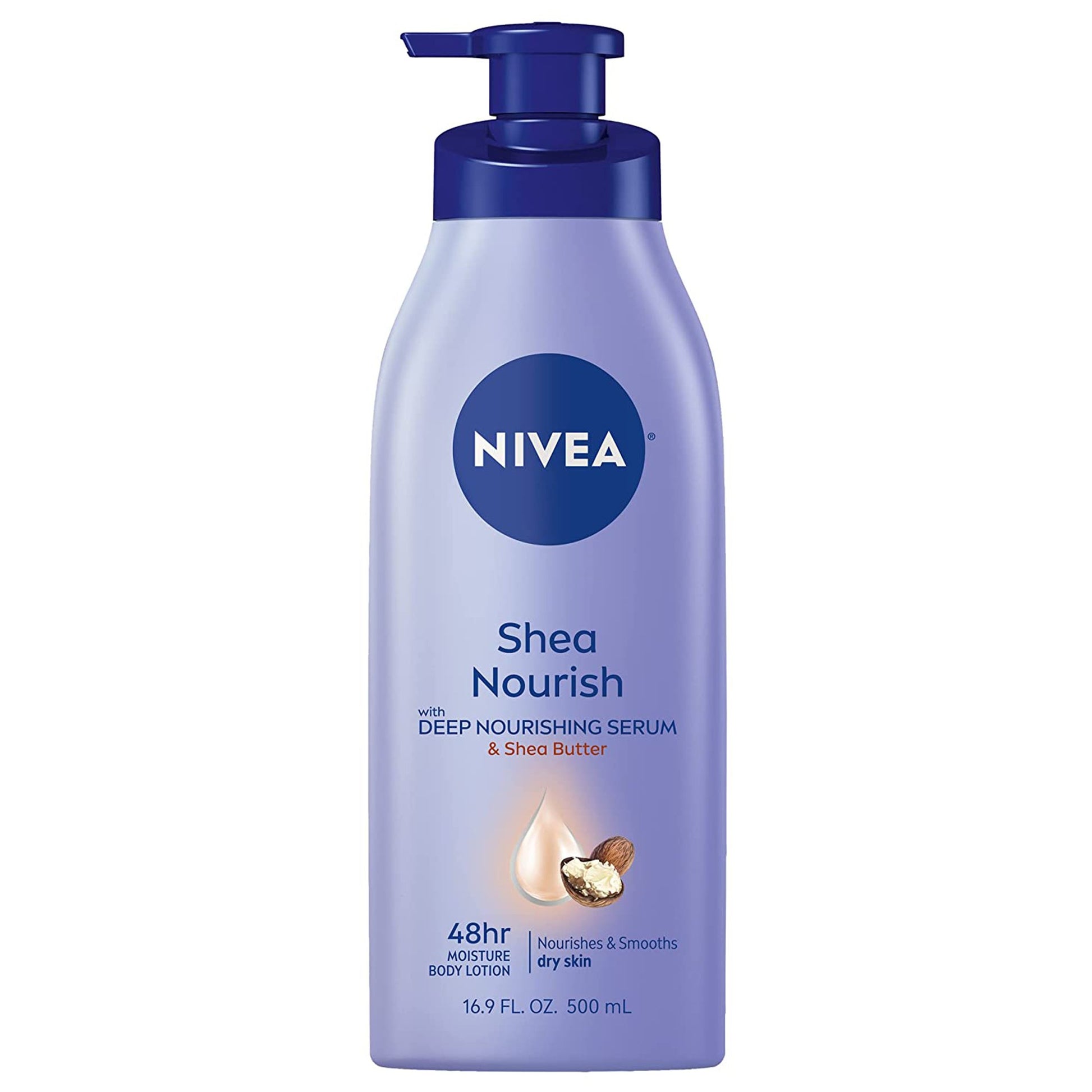 NIVEA Shea Nourish Body Lotion, 16.9 oz.