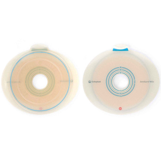 SenSura Mio Flex Ostomy Barrier, 32 mm Stoma Opening, Red Color Match