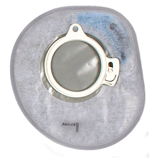 Assura 2-Piece Opaque Ostomy Pouch, Red Match