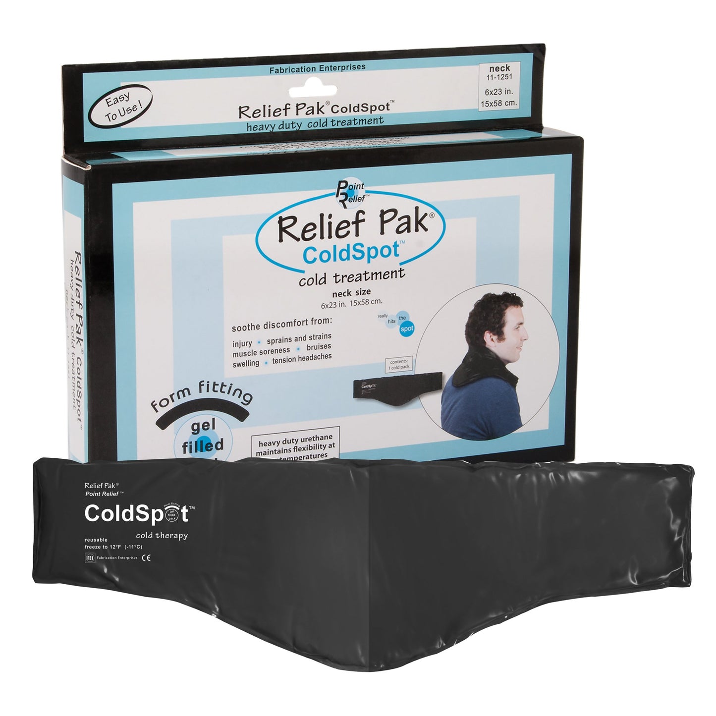 Relief Pak ColdSpot™ Contoured Cold Pack for Necks