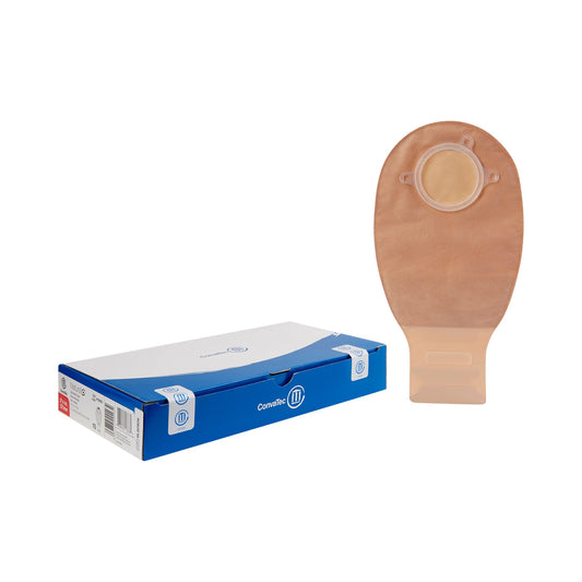 Natura Drainable Beige Filtered Ostomy Pouch, 12 Inch Length, 2¼ Inch Flange