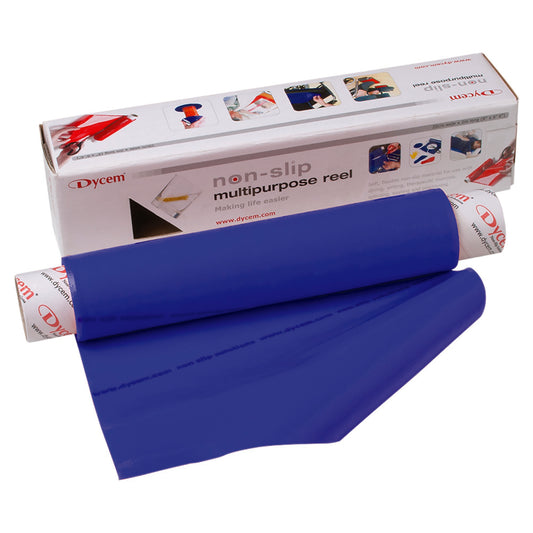 Dycem Nonslip Material Roll, Blue, 8 Inch x 6.5 Foot