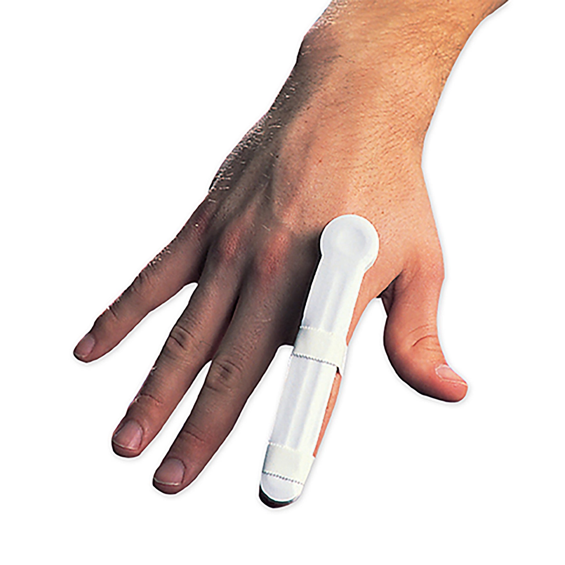 Finger Splint Plastalume Adult Size AB-4 Without Fastening Left or Right Hand White